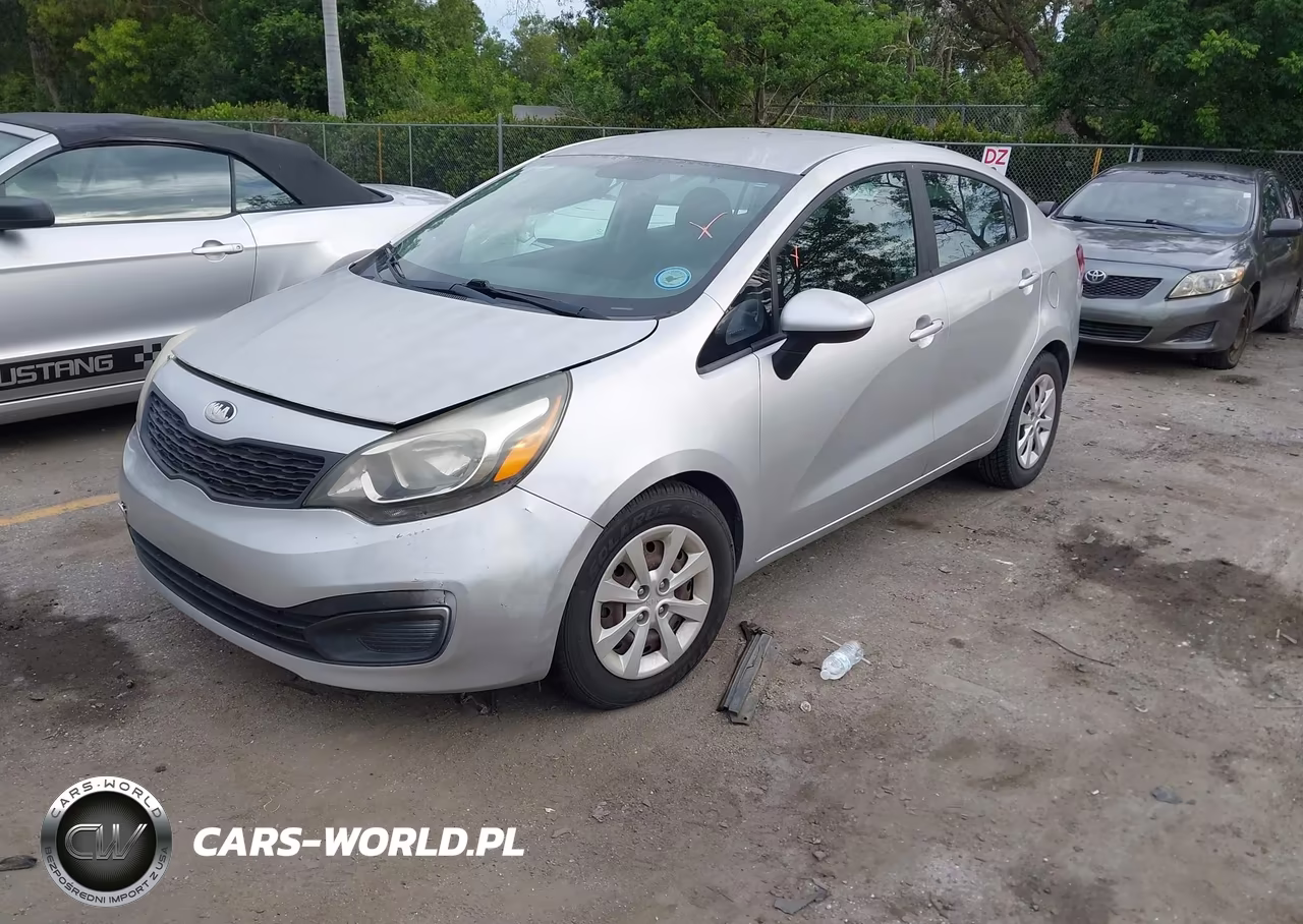 2015 Kia Rio Lx VIN:KNADM4A34F6496557 - 2