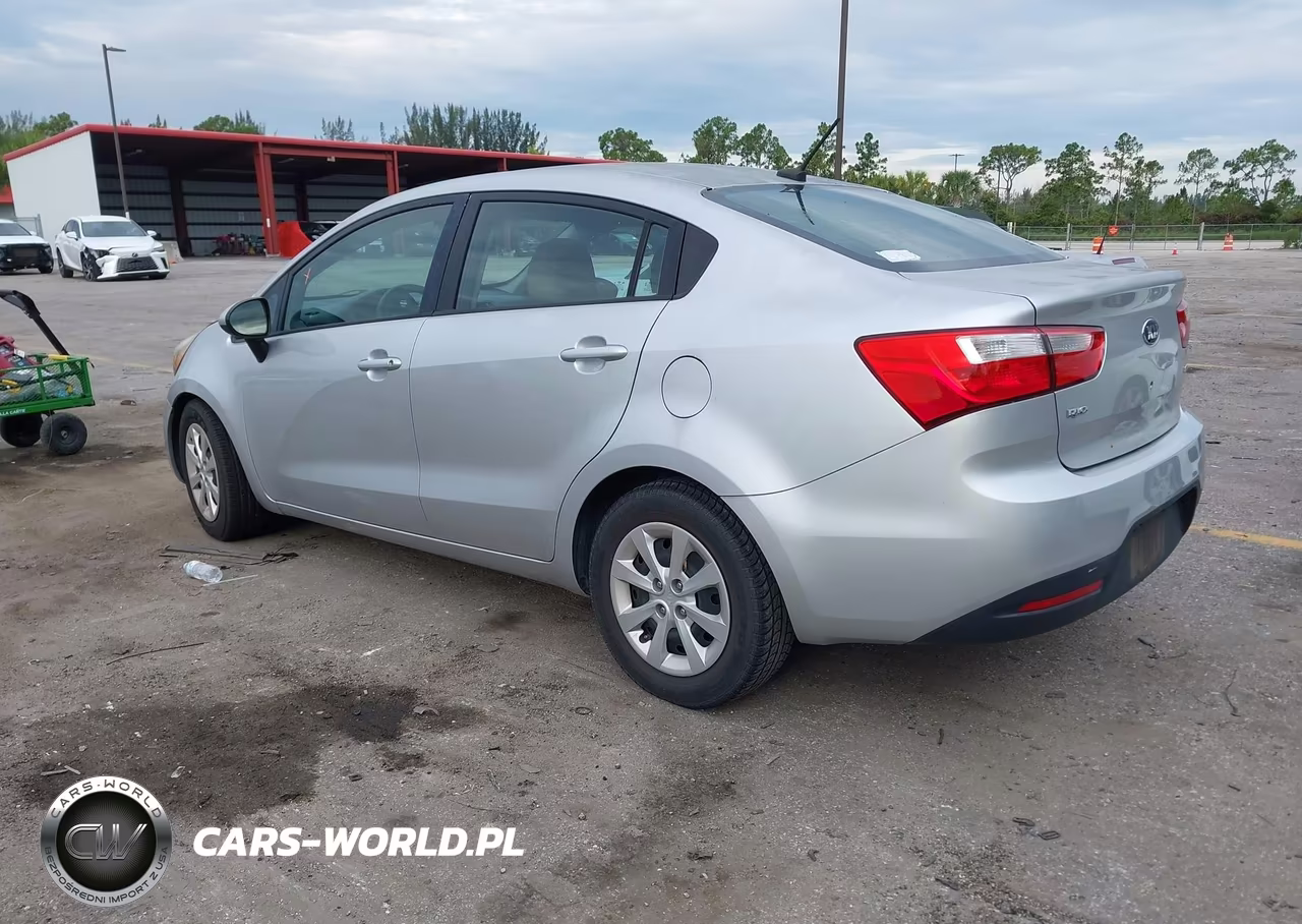 2015 Kia Rio Lx VIN:KNADM4A34F6496557 - 3