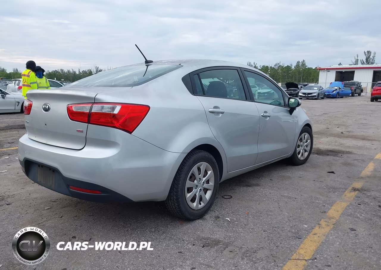 2015 Kia Rio Lx VIN:KNADM4A34F6496557 - 4