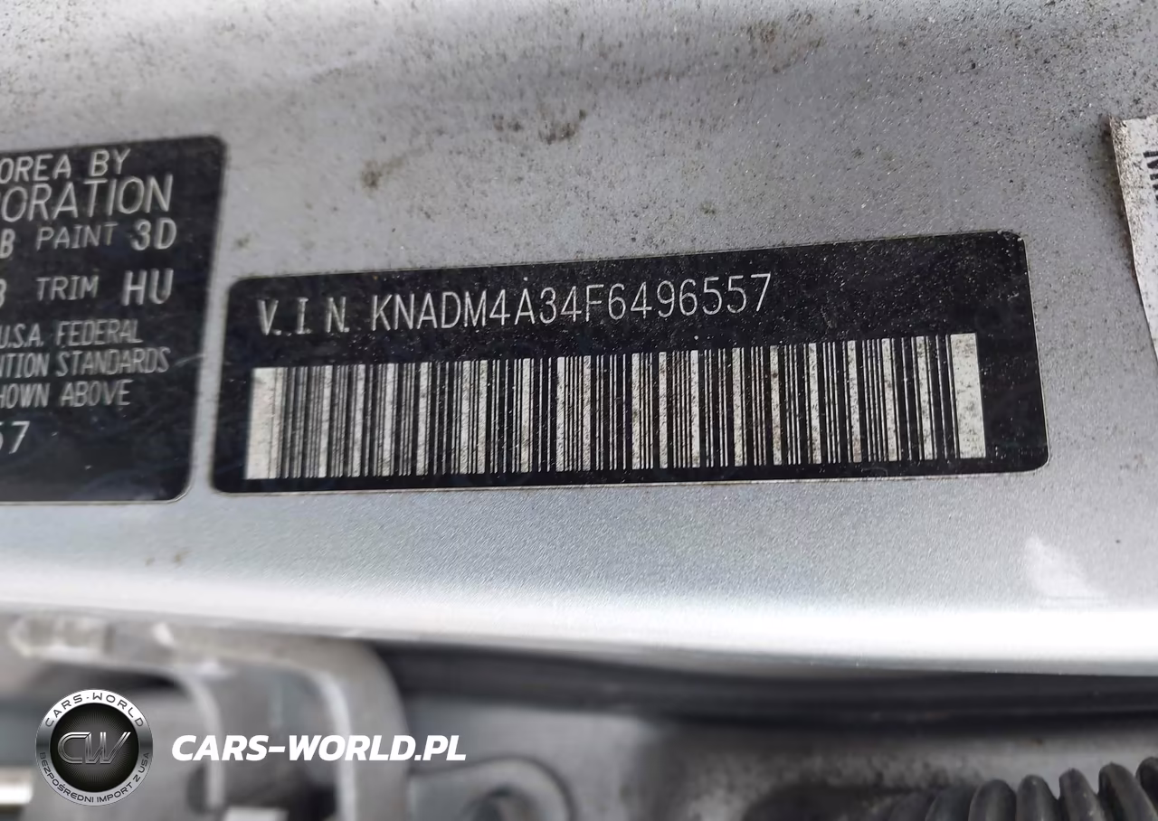 2015 Kia Rio Lx VIN:KNADM4A34F6496557 - 9
