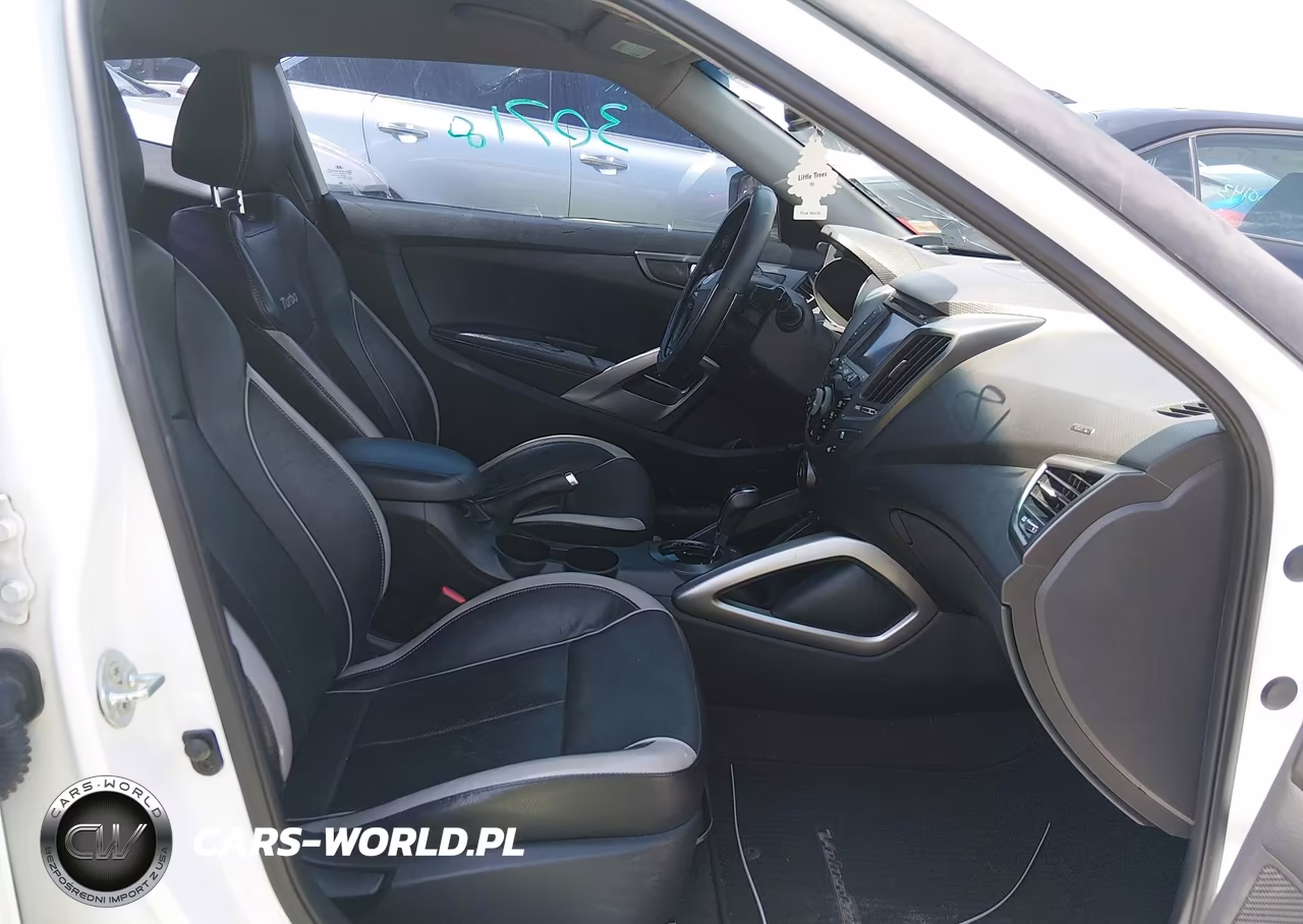 2013 Hyundai Veloster Turbo W-Black VIN:KMHTC6AE3DU156402 - 5