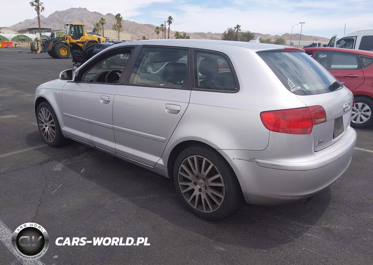 2008 Audi A3 2.0T VIN:WAUNF78P98A072168 - 3