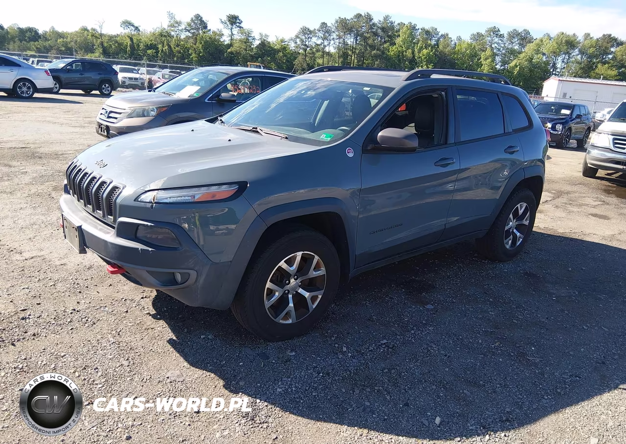 2015 Jeep Cherokee Trailhawk VIN:1C4PJMBS8FW625799 - 2
