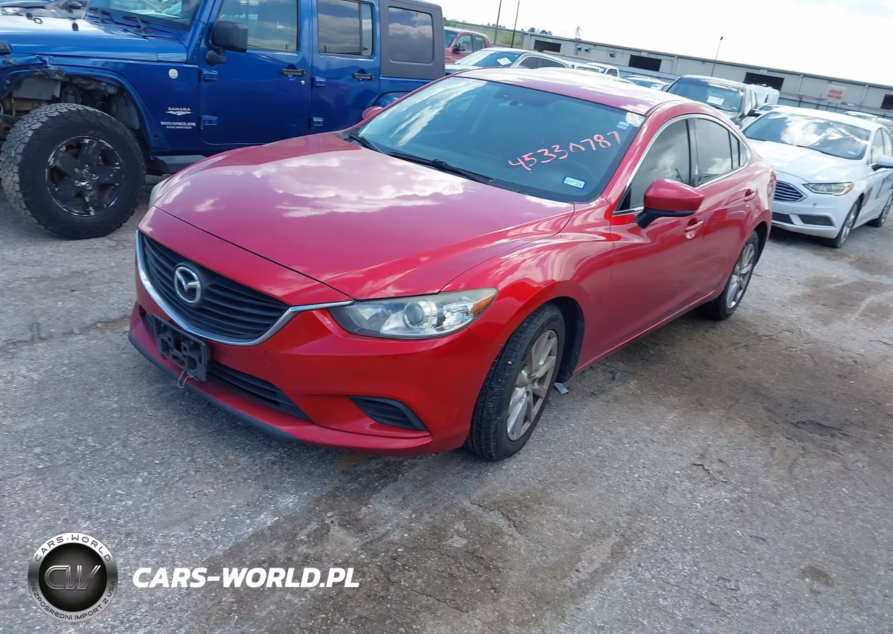 2017 Mazda Mazda6 Sport VIN:JM1GL1U53H1105624 - 2
