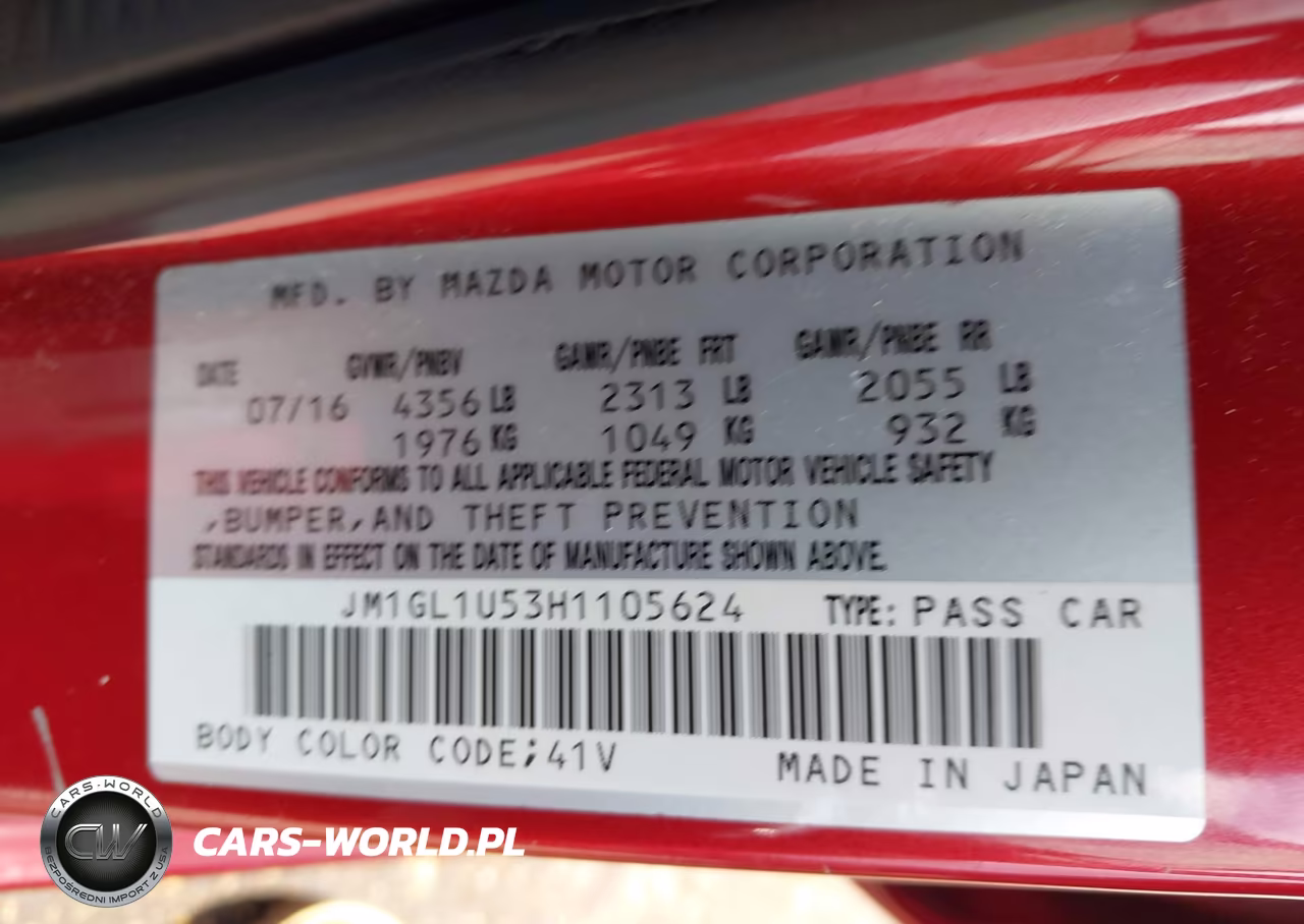 2017 Mazda Mazda6 Sport VIN:JM1GL1U53H1105624 - 9