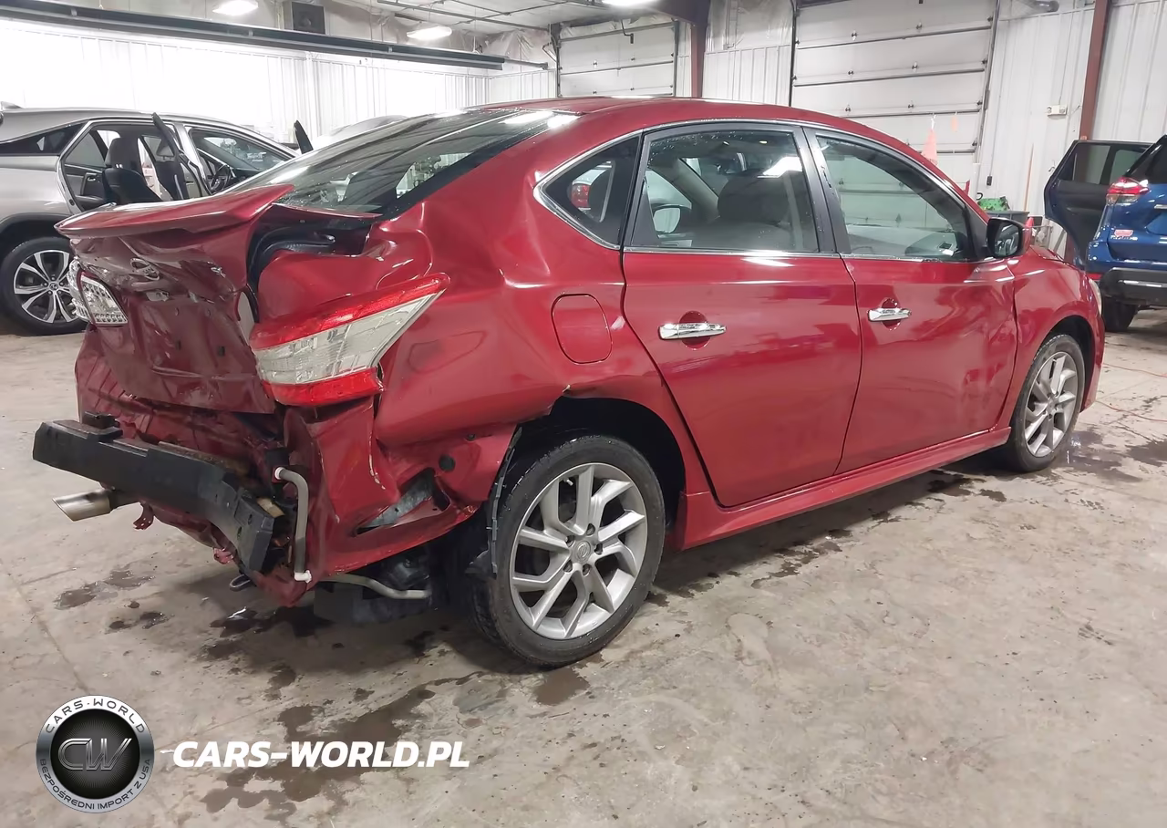 2013 Nissan Sentra Sr VIN:3N1AB7AP6DL691808 - 4