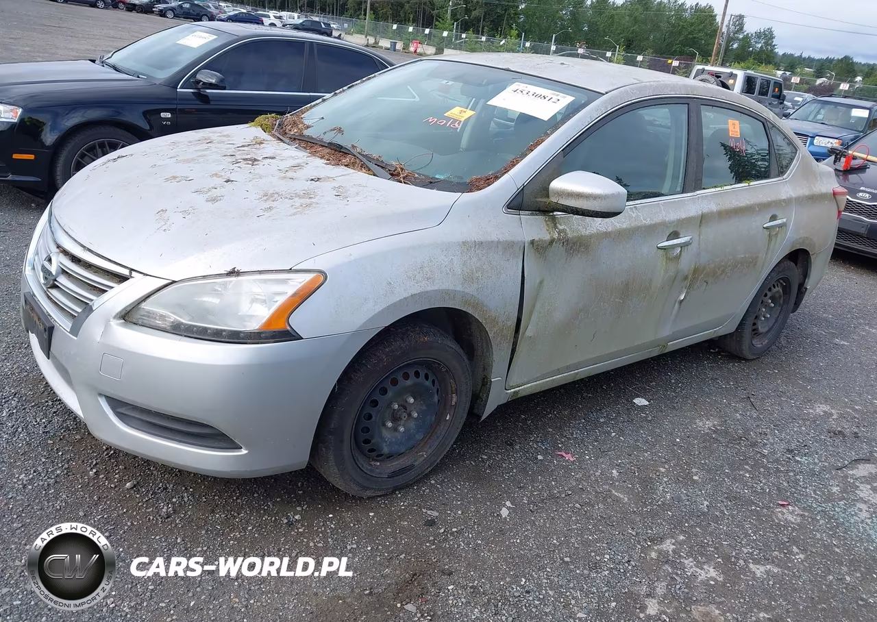 2014 Nissan Sentra Fe+ S-Fe+ Sv-S-Sl-Sr-Sv VIN:3N1AB7AP5EL655450 - 2
