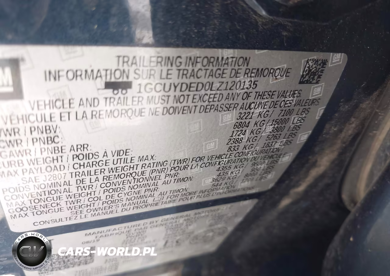 2020 Chevrolet Silverado 1500 Lt VIN:1GCUYDED0LZ120135 - 9