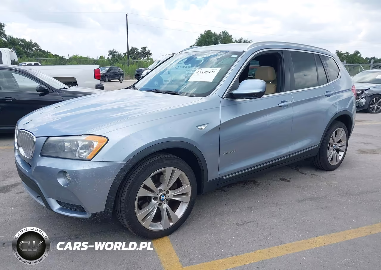 2012 BMW X3 xDrive35I VIN:5UXWX7C57CL737235 - 2
