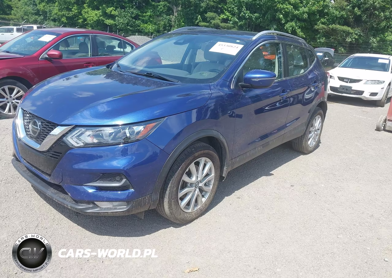 2021 Nissan Rogue Sport Sv Awd Xtronic Cvt VIN:JN1BJ1BW3MW445643 - 2