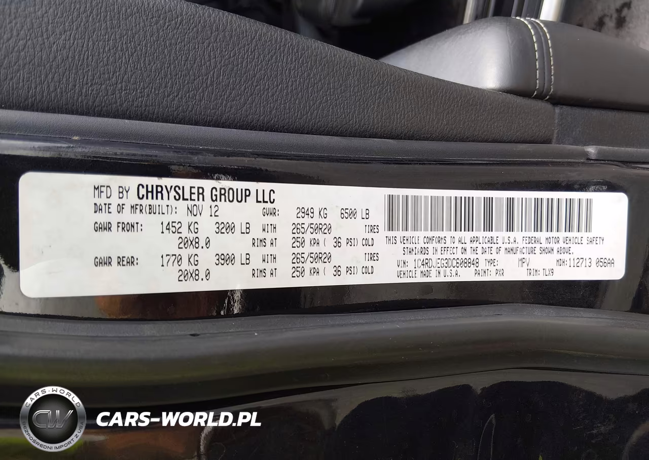 2013 Dodge Durango Citadel VIN:1C4RDJEG3DC608848 - 9