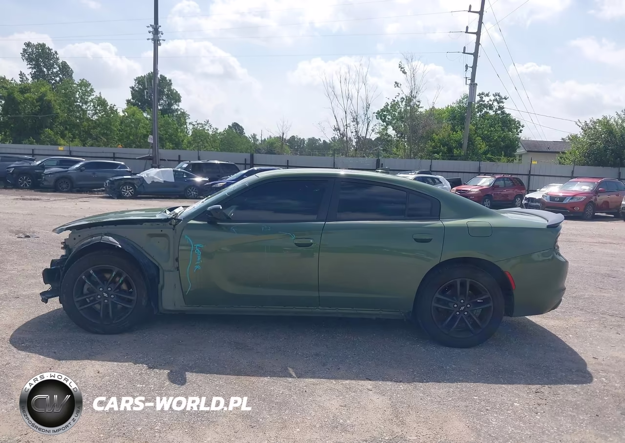 2019 Dodge Charger Sxt Awd VIN:2C3CDXJGXKH743273 - 15