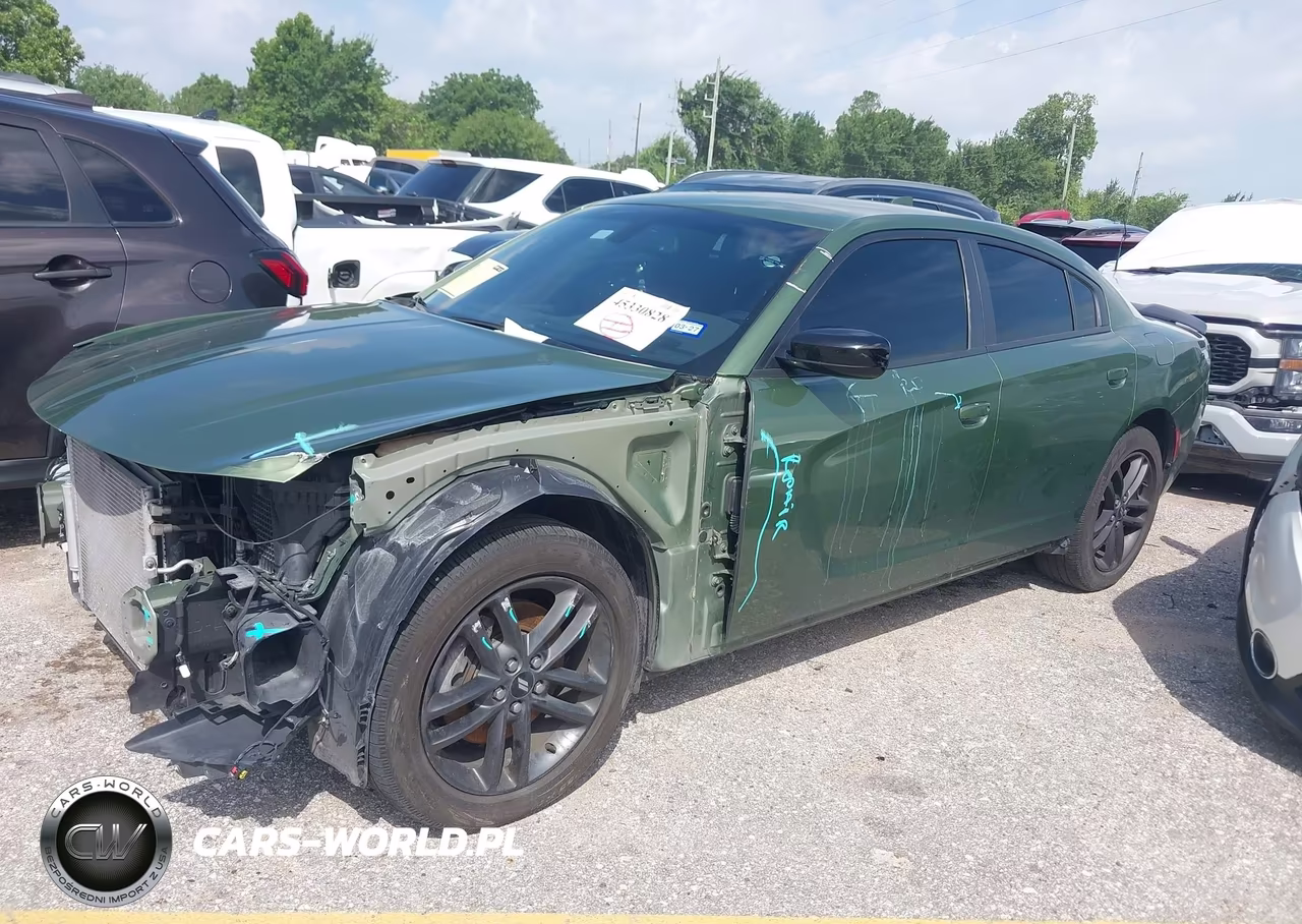 2019 Dodge Charger Sxt Awd VIN:2C3CDXJGXKH743273 - 2