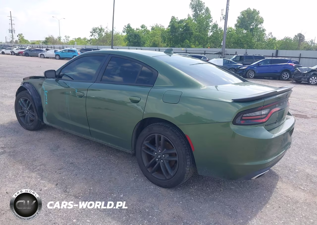 2019 Dodge Charger Sxt Awd VIN:2C3CDXJGXKH743273 - 3