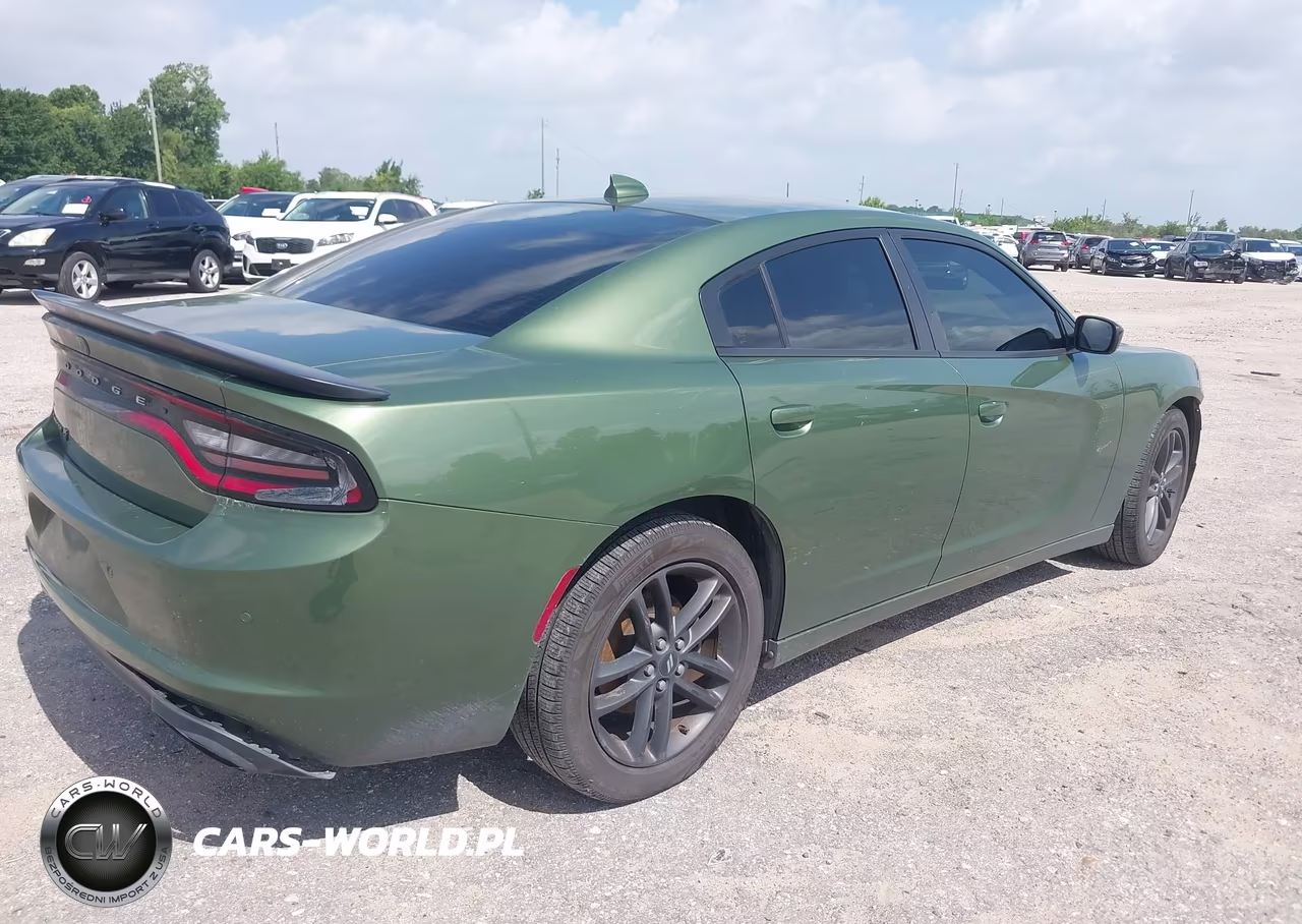2019 Dodge Charger Sxt Awd VIN:2C3CDXJGXKH743273 - 4
