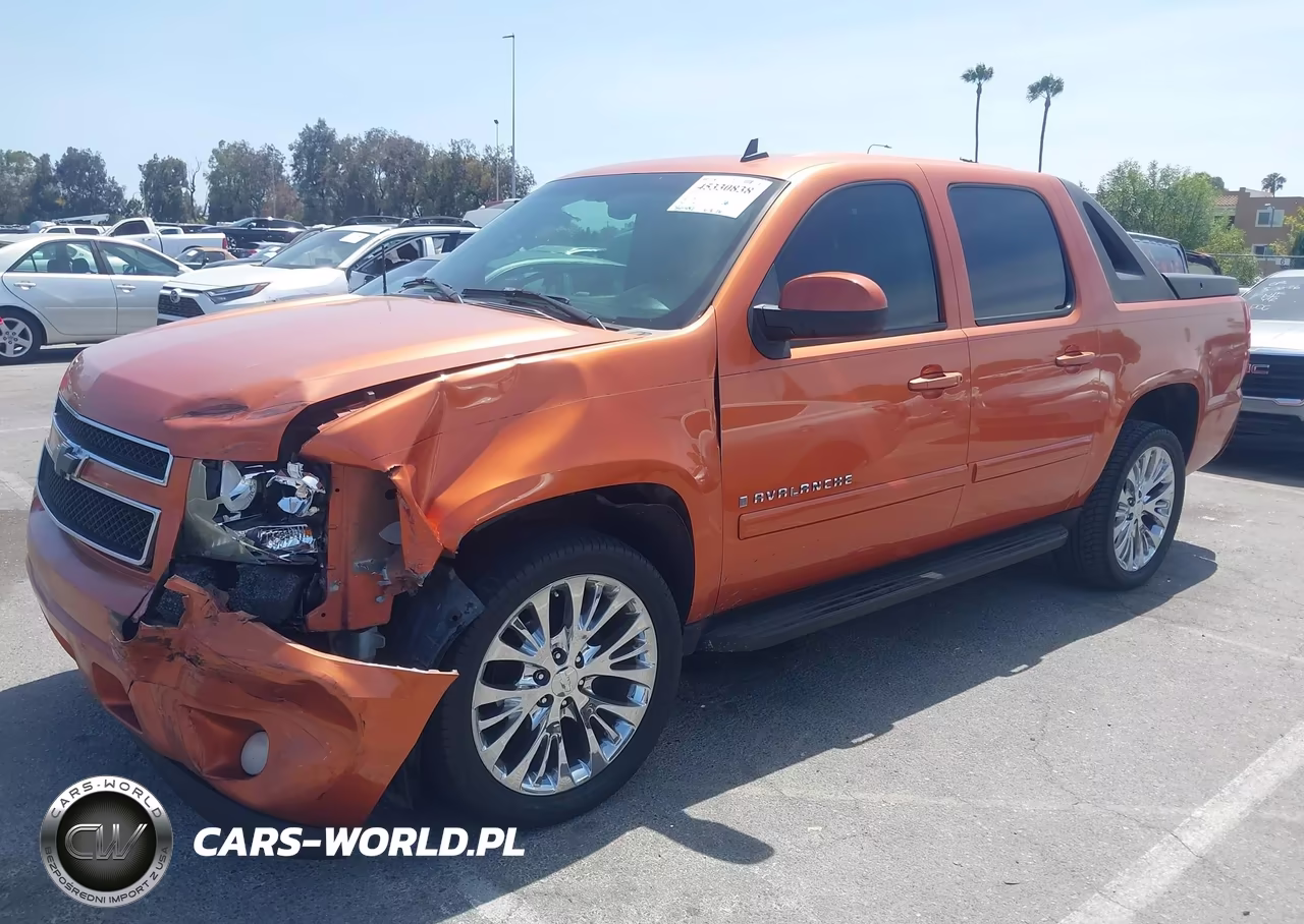 2007 Chevrolet Avalanche 1500 Lt VIN:3GNEC12067G319044 - 2