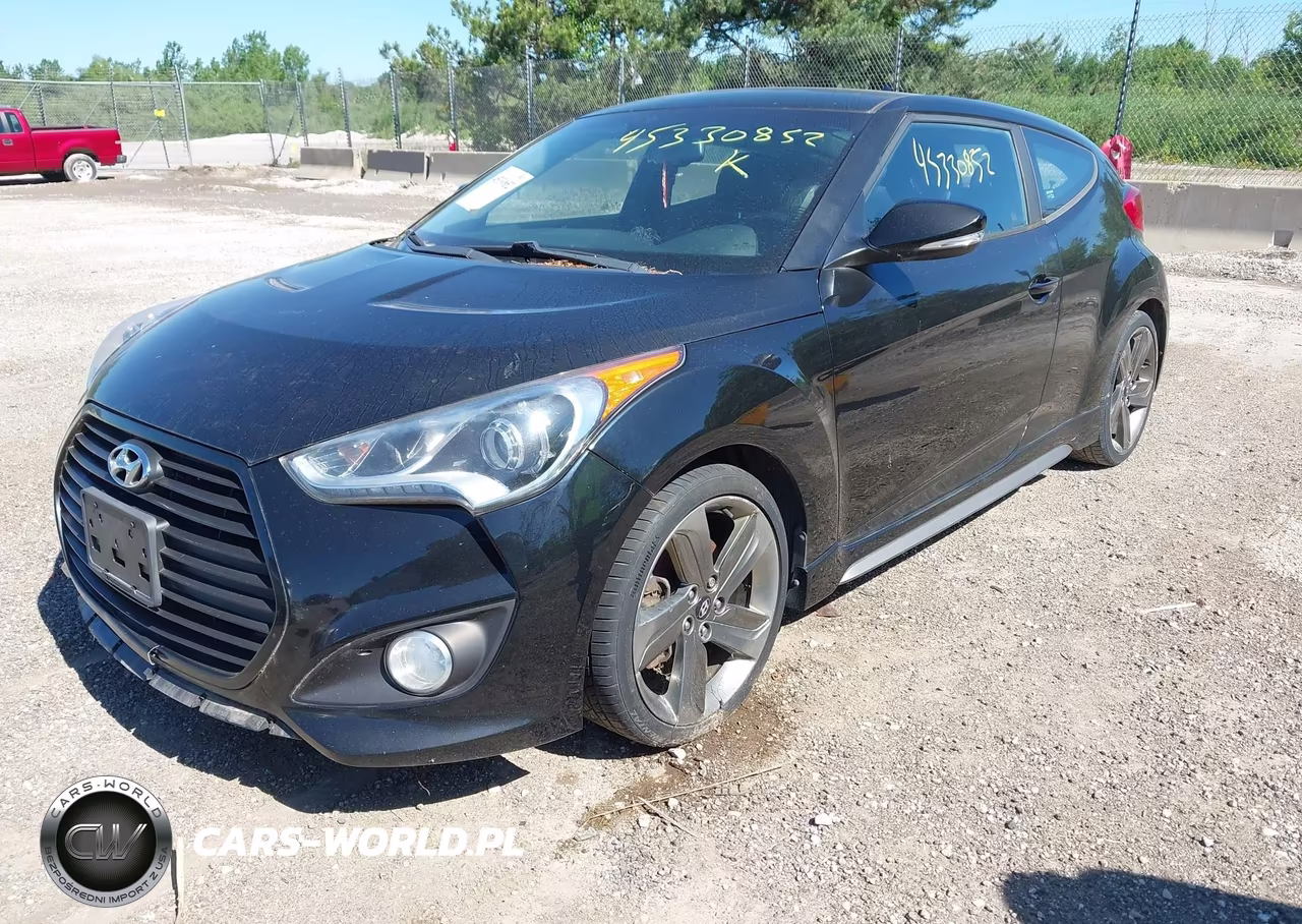 2015 Hyundai Veloster Turbo VIN:KMHTC6AE5FU234441 - 2