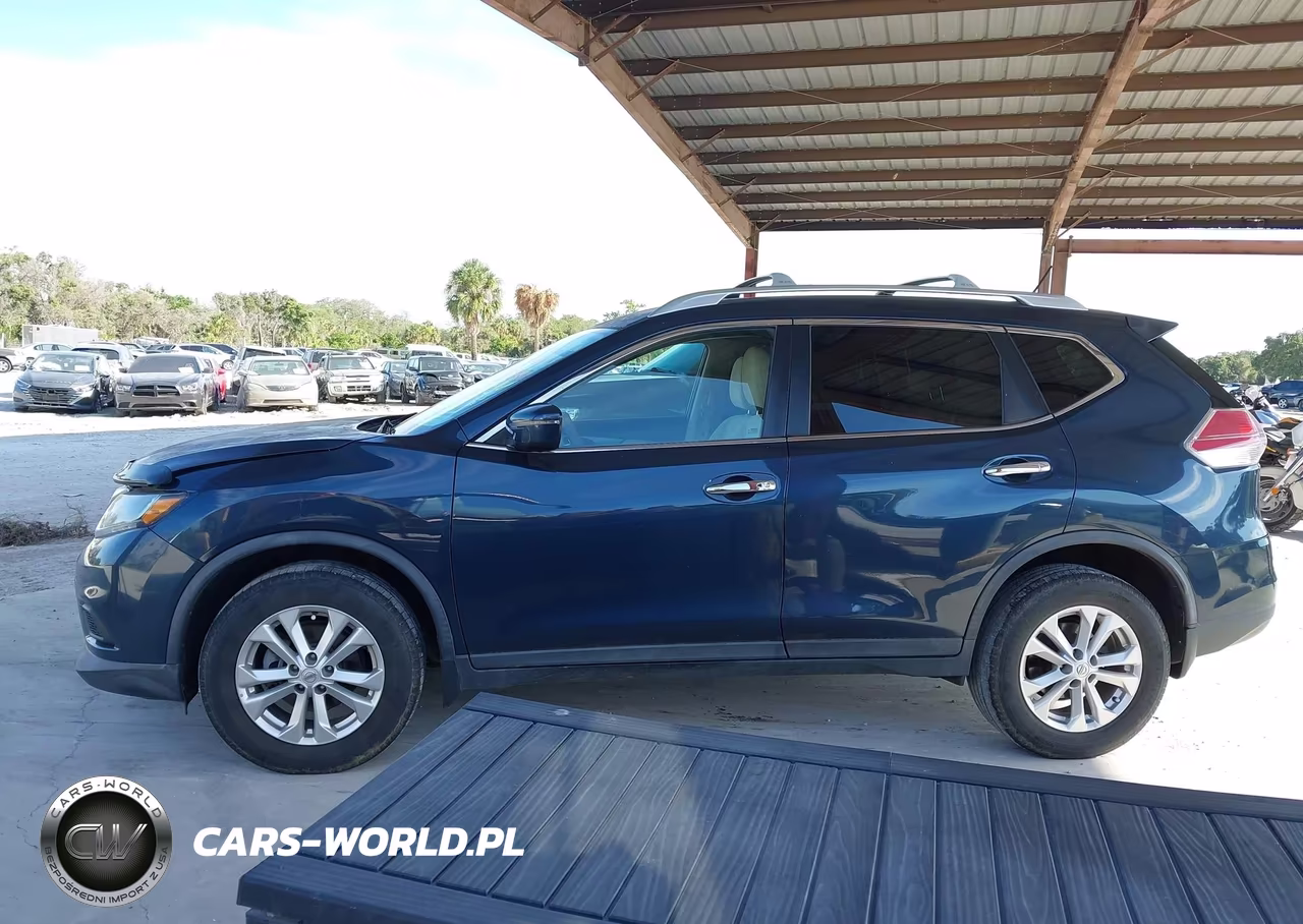 2016 Nissan Rogue Sv VIN:KNMAT2MVXGP681251 - 14