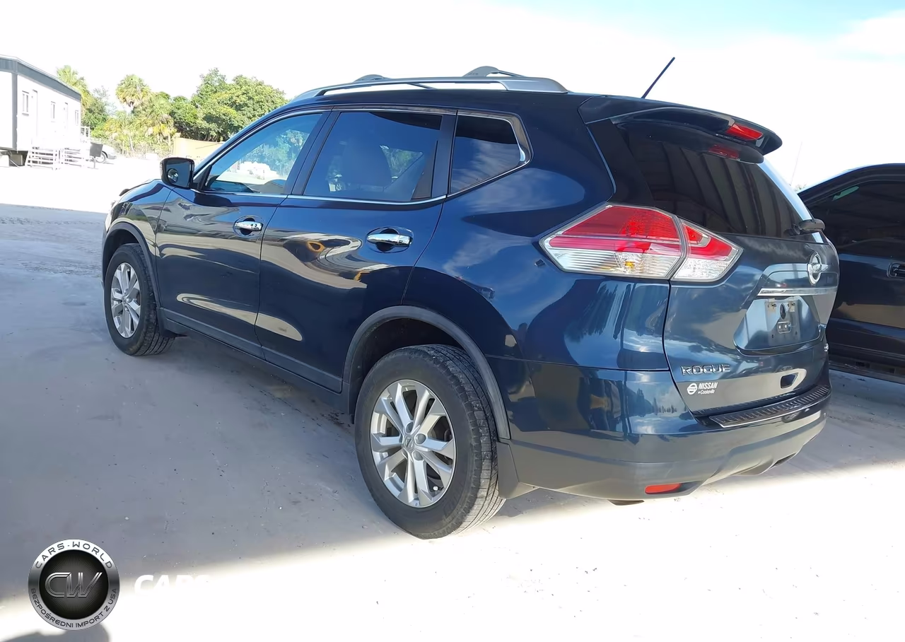 2016 Nissan Rogue Sv VIN:KNMAT2MVXGP681251 - 3