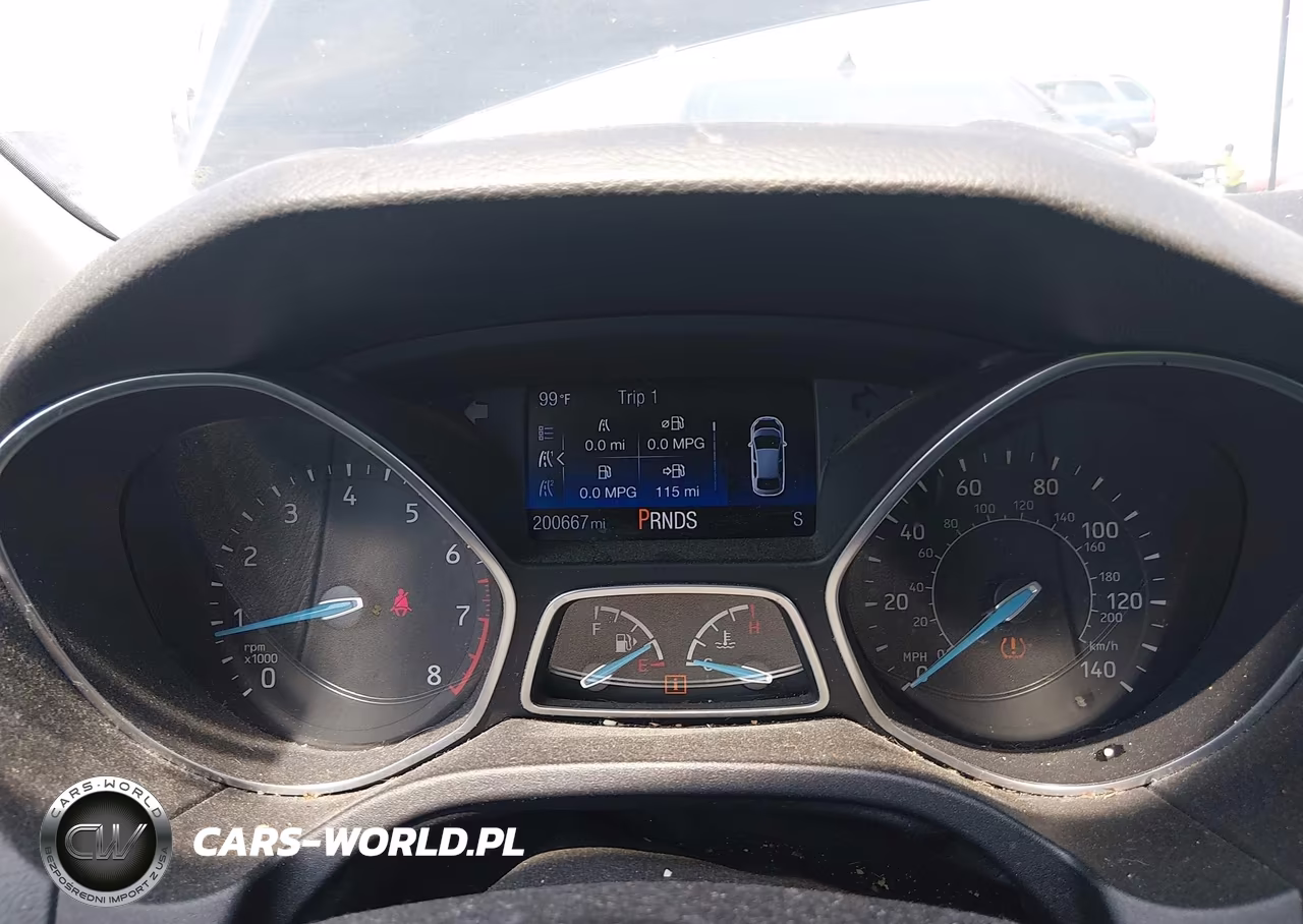2016 Ford Focus Se VIN:1FADP3K25GL259692 - 7