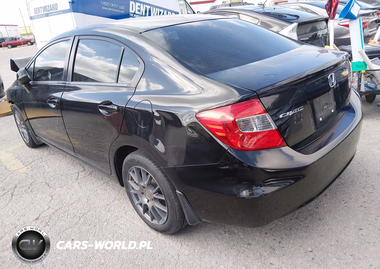2012 Honda Civic Lx VIN:JHMFB2F59CS004901 - 3
