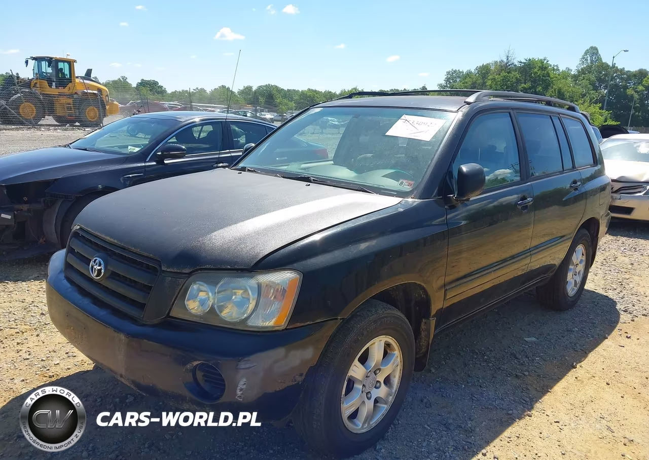 2003 Toyota Highlander VIN:JTEGD21A230072565 - 2