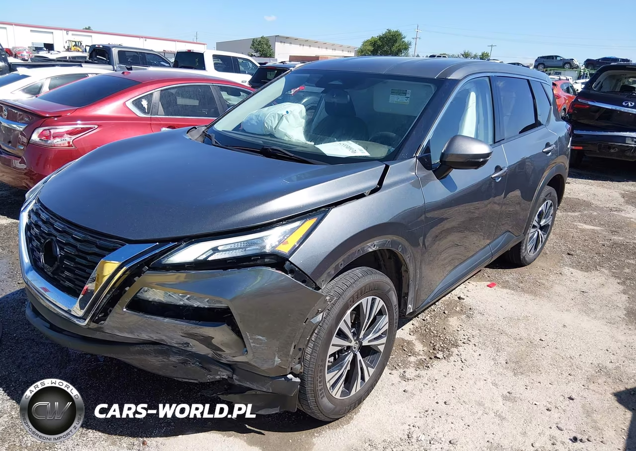 2021 Nissan Rogue Sv Fwd VIN:5N1AT3BA8MC734033 - 2
