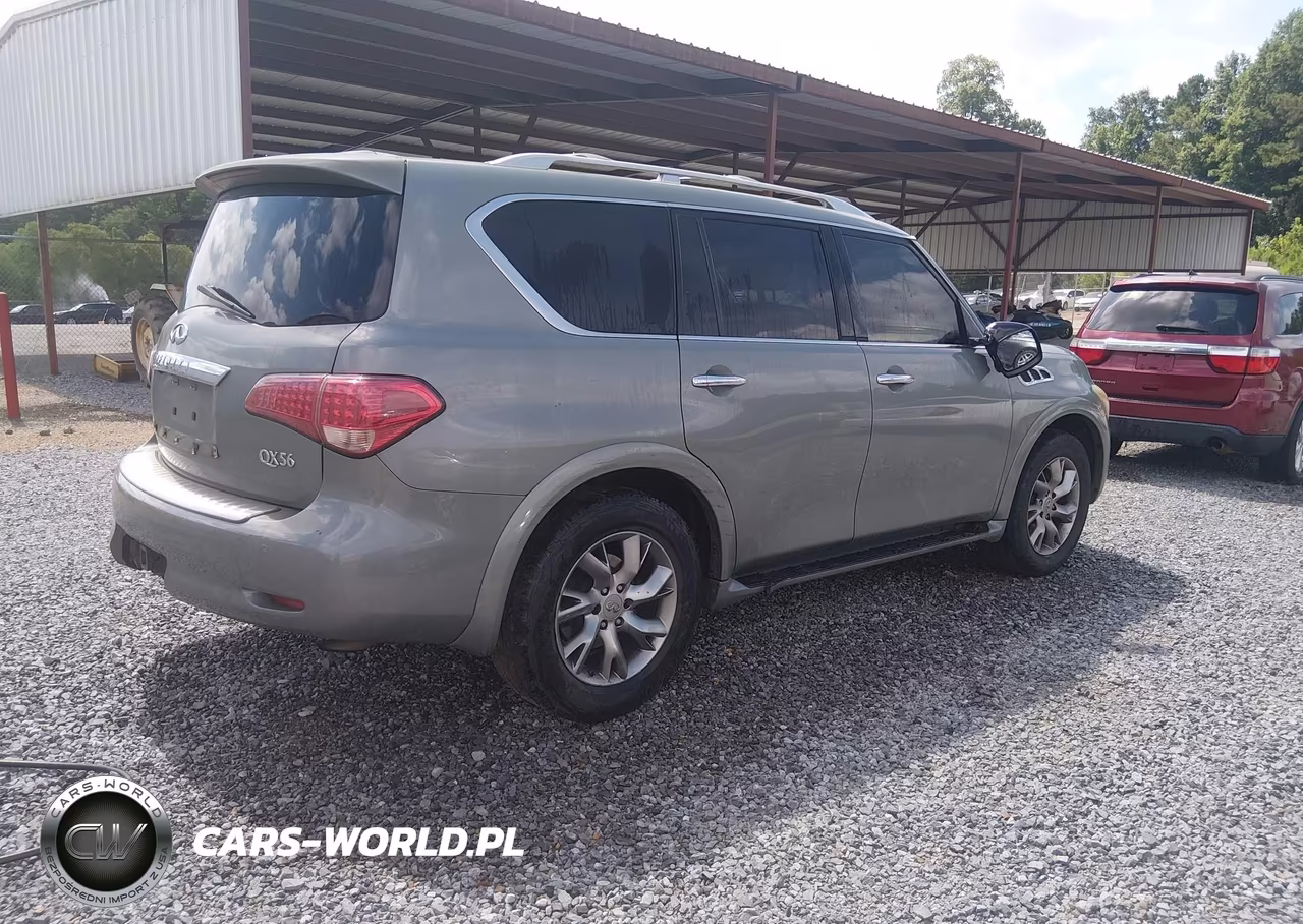 2011 Infiniti Qx56 VIN:JN8AZ2NE8B9001362 - 4