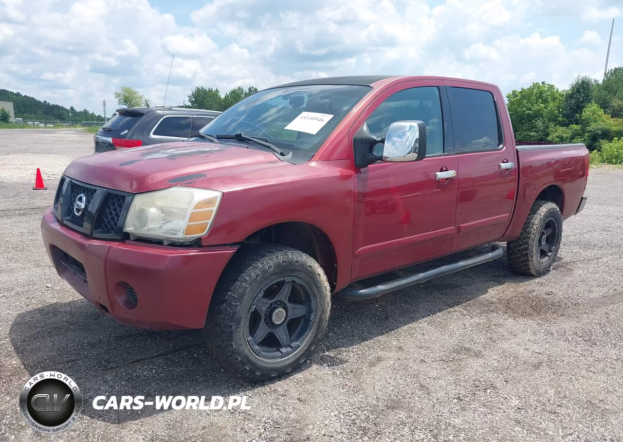 2004 Nissan Titan Le VIN:1N6AA07B84N567068 - 2
