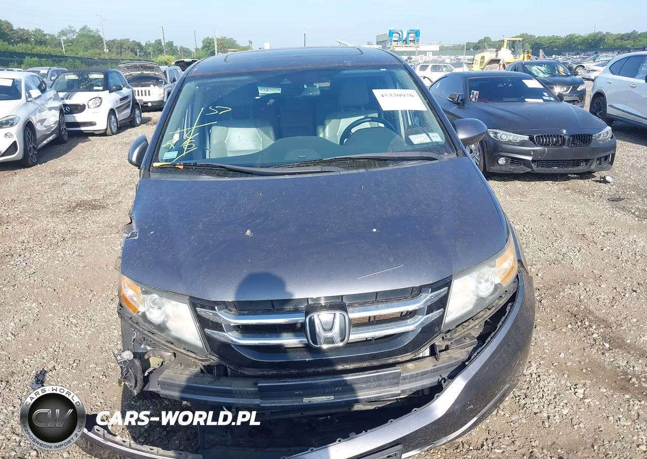 2014 Honda Odyssey Ex-L VIN:5FNRL5H65EB073636 - 12