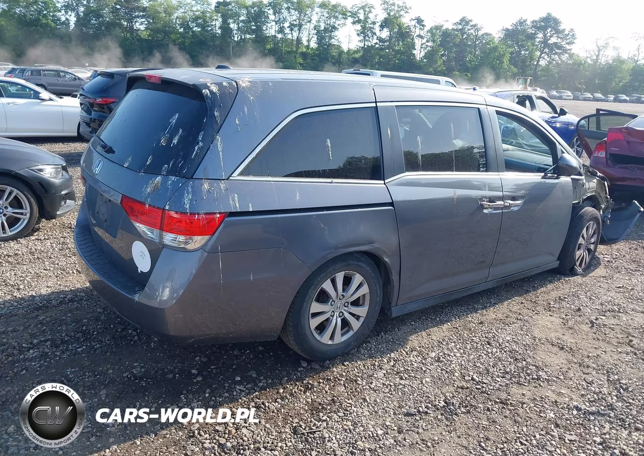 2014 Honda Odyssey Ex-L VIN:5FNRL5H65EB073636 - 4