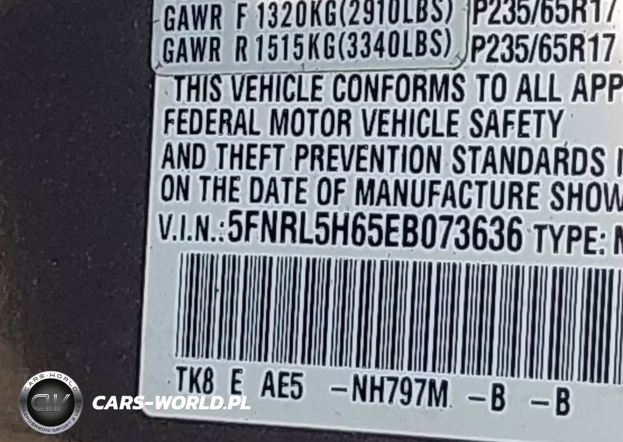 2014 Honda Odyssey Ex-L VIN:5FNRL5H65EB073636 - 9