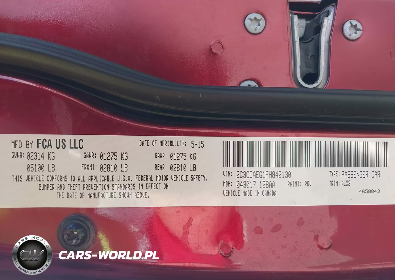 2015 Chrysler 300C VIN:2C3CCAEG1FH842130 - 9