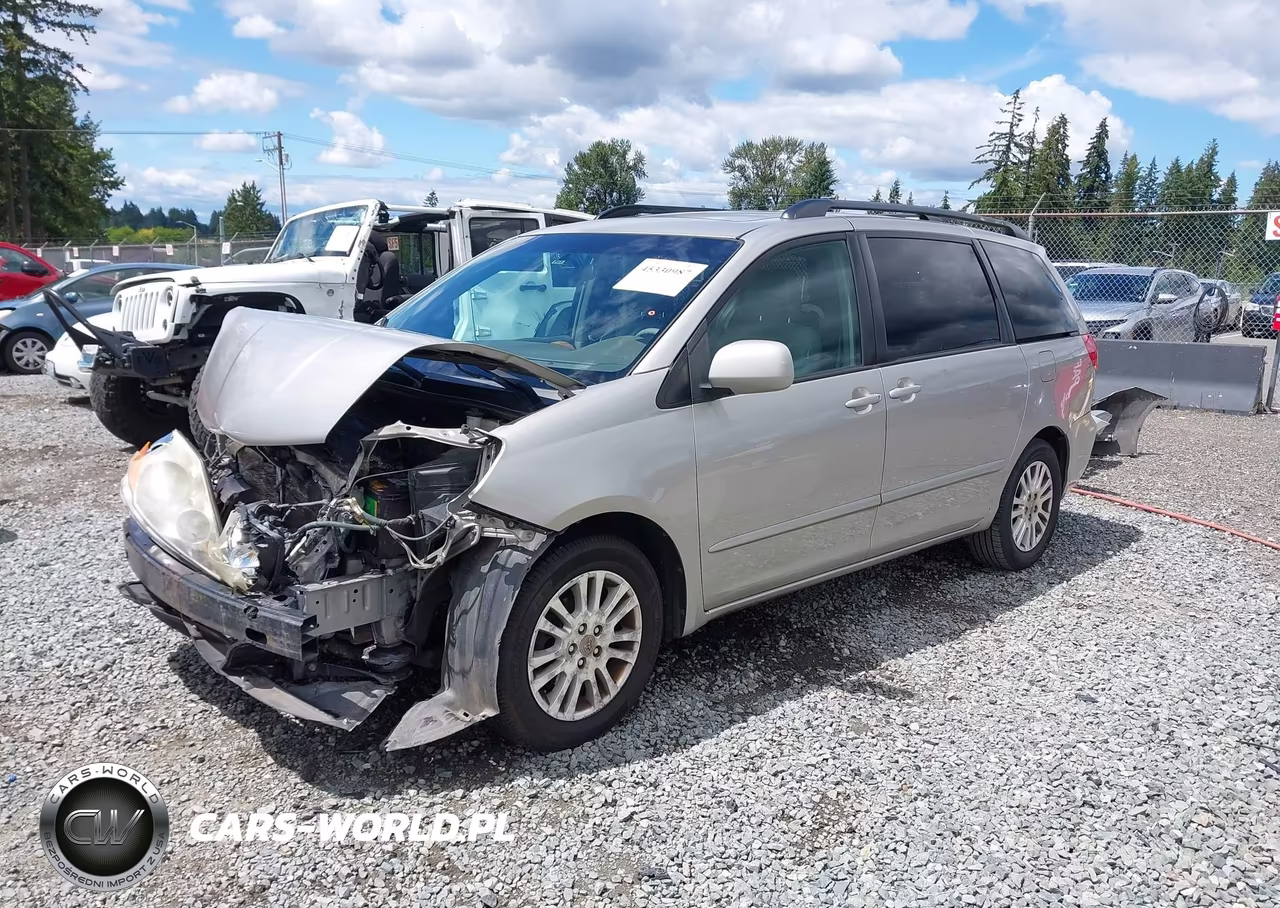 2008 Toyota Sienna Xle VIN:5TDZK22C78S184527 - 2
