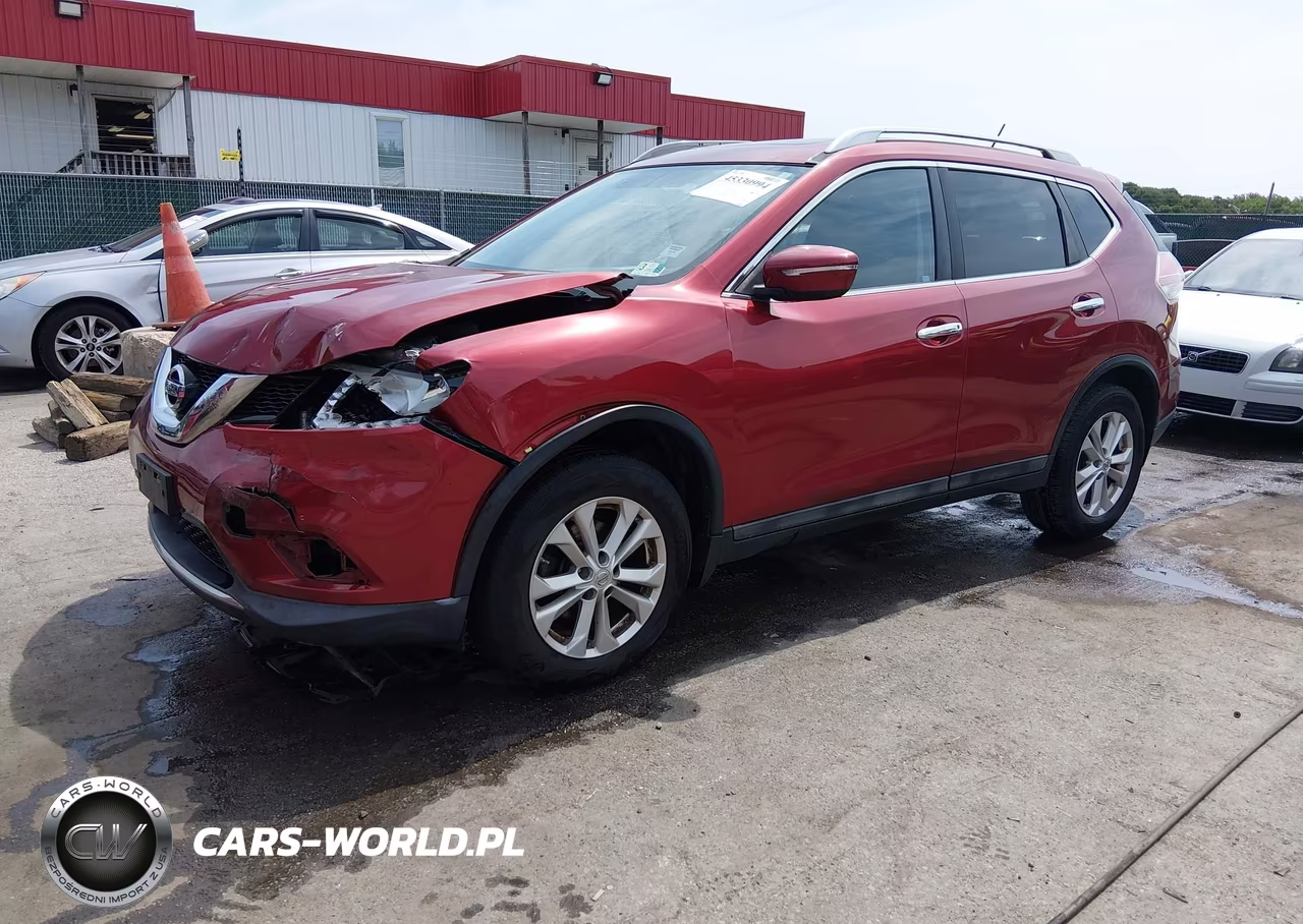 2015 Nissan Rogue Sv VIN:5N1AT2MVXFC783151 - 2
