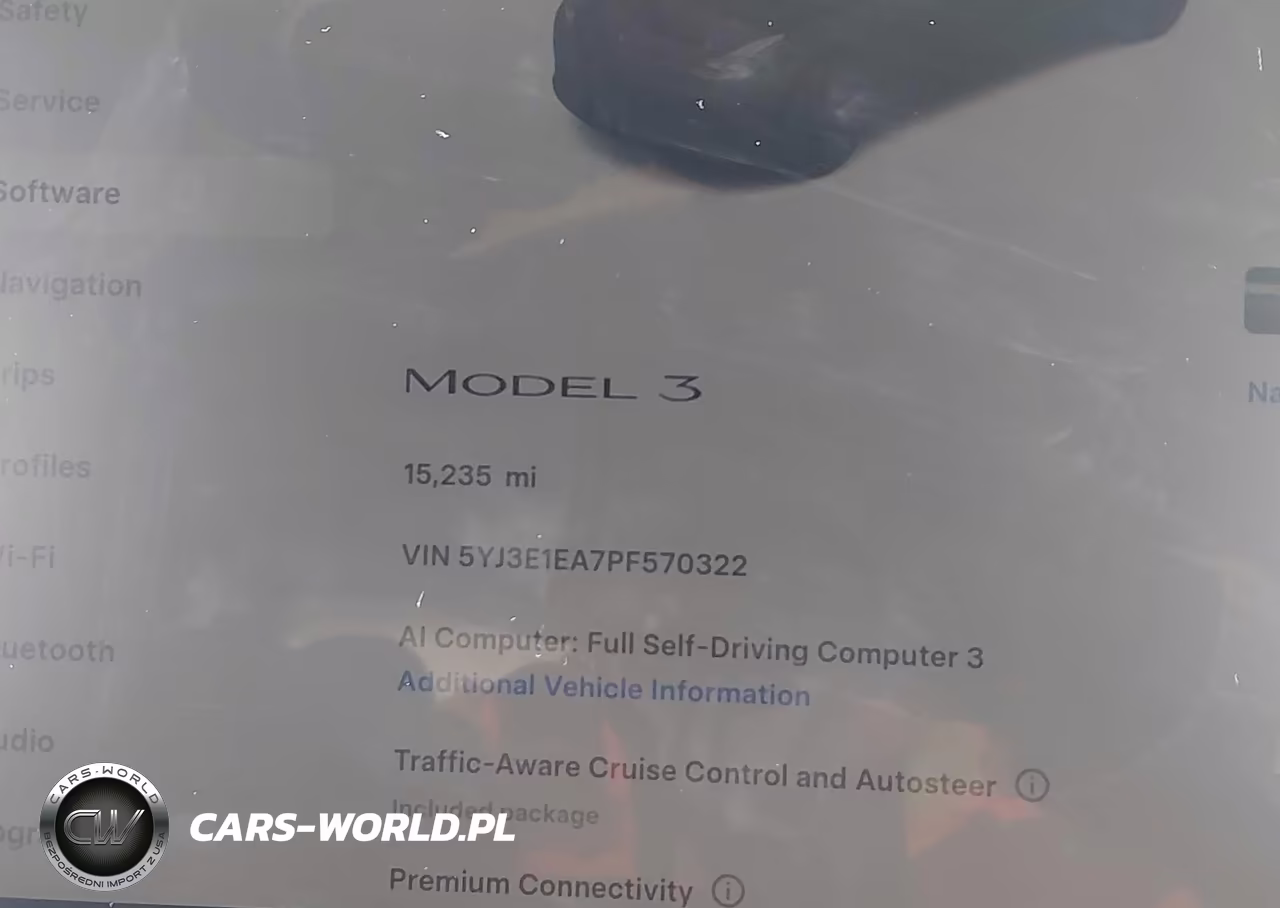 2023 Tesla Model 3 Rear-Wheel Drive VIN:5YJ3E1EA7PF570322 - 15