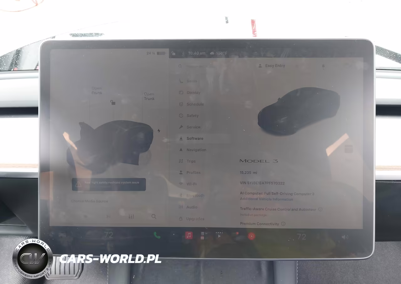 2023 Tesla Model 3 Rear-Wheel Drive VIN:5YJ3E1EA7PF570322 - 7