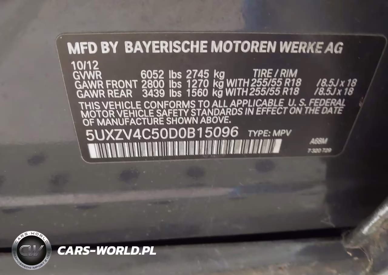 2013 BMW X5 xDrive35I-xDrive35I Premium-xDrive35I Sport Activity VIN:5UXZV4C50D0B15096 - 9
