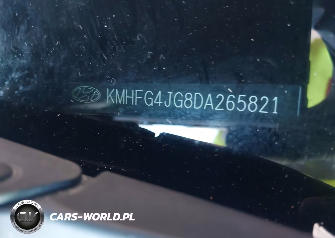 2013 Hyundai Azera VIN:KMHFG4JG8DA265821 - 9
