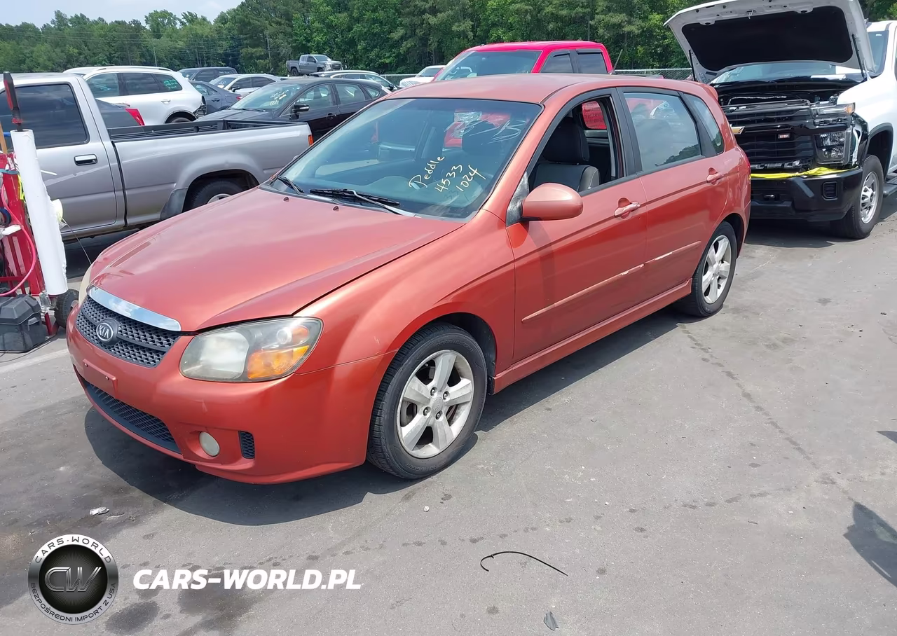 2008 Kia Spectra5 Sx VIN:KNAFE161185014986 - 2