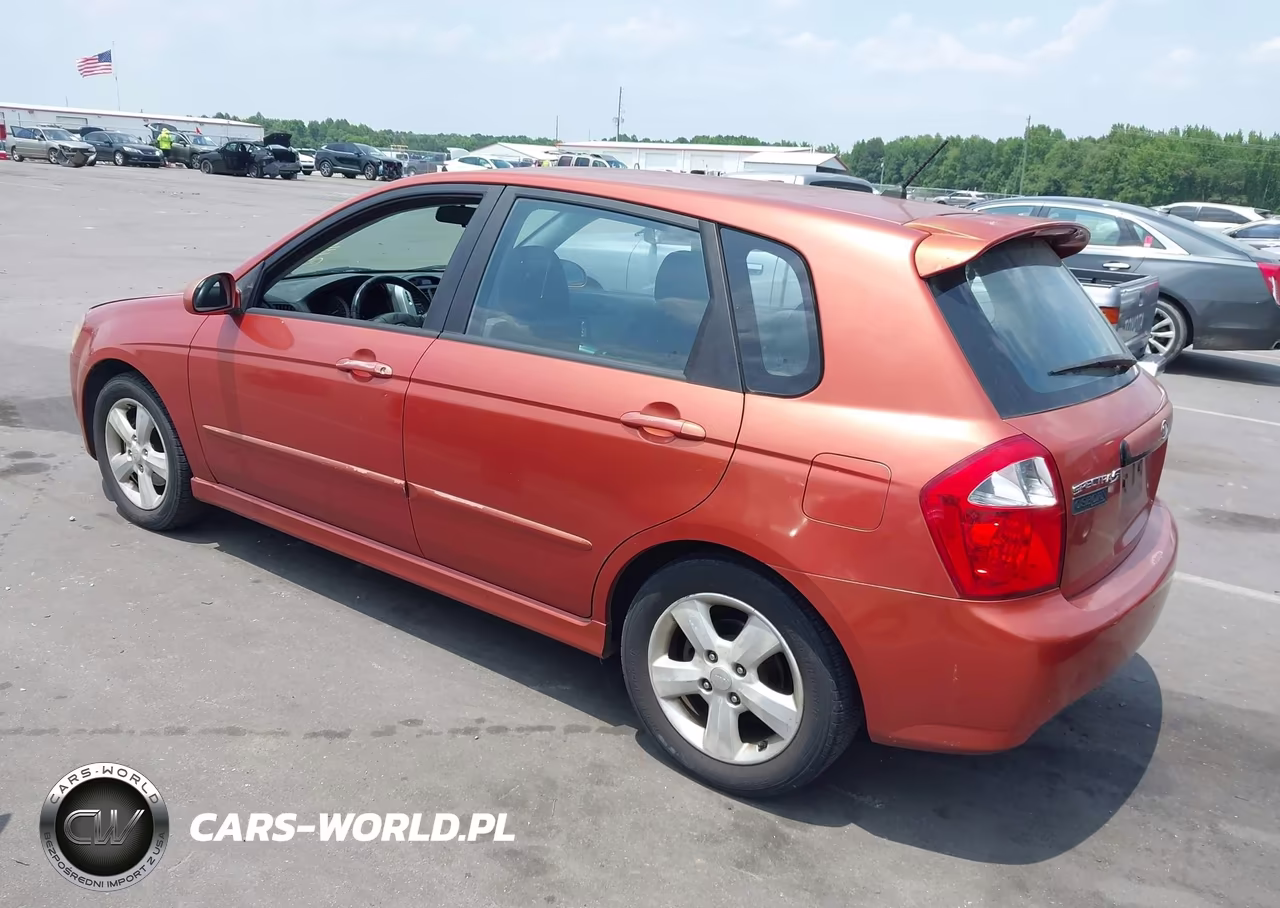 2008 Kia Spectra5 Sx VIN:KNAFE161185014986 - 3