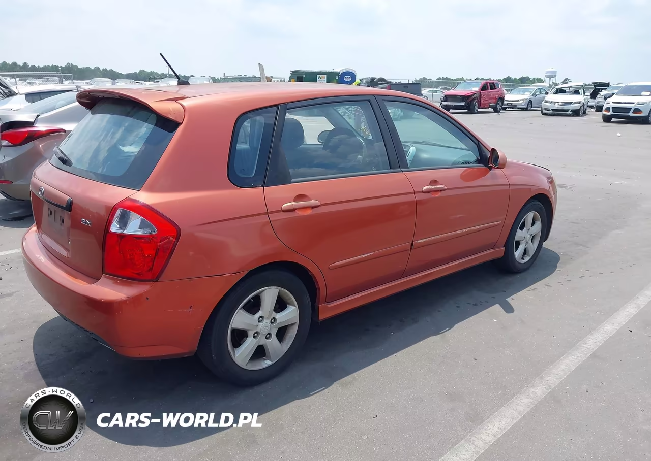 2008 Kia Spectra5 Sx VIN:KNAFE161185014986 - 4
