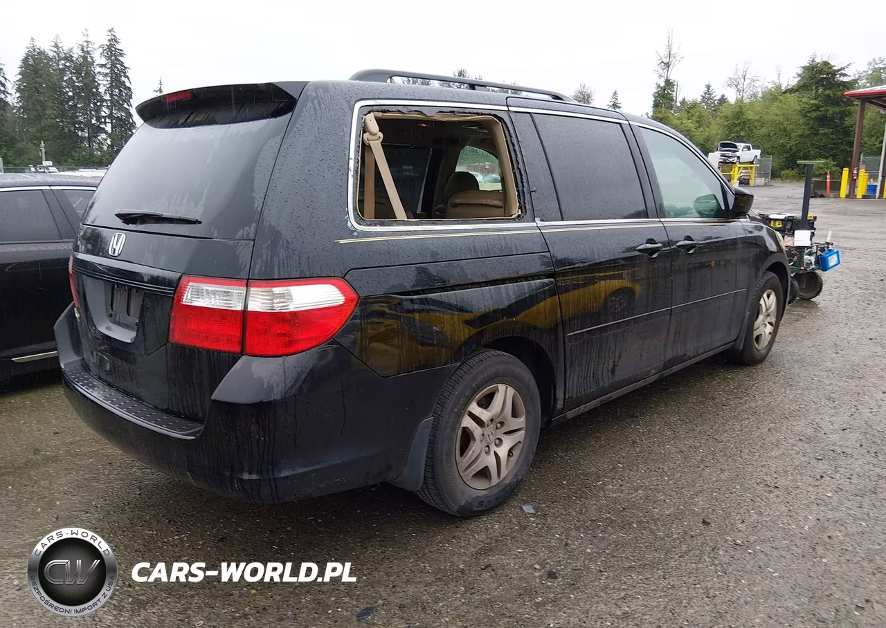 2007 Honda Odyssey Ex-L VIN:5FNRL38777B141208 - 4