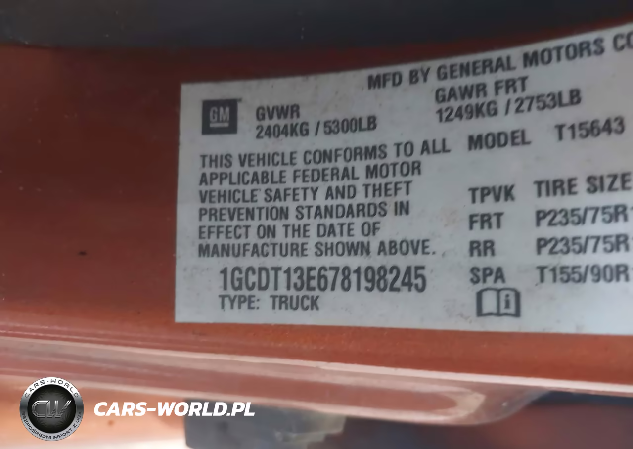 2007 Chevrolet Colorado Lt VIN:1GCDT13E678198245 - 9