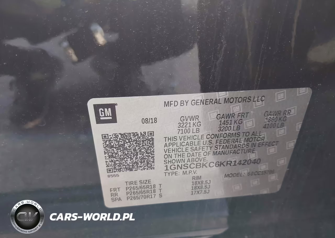 2019 Chevrolet Tahoe Lt VIN:1GNSCBKC6KR142040 - 9