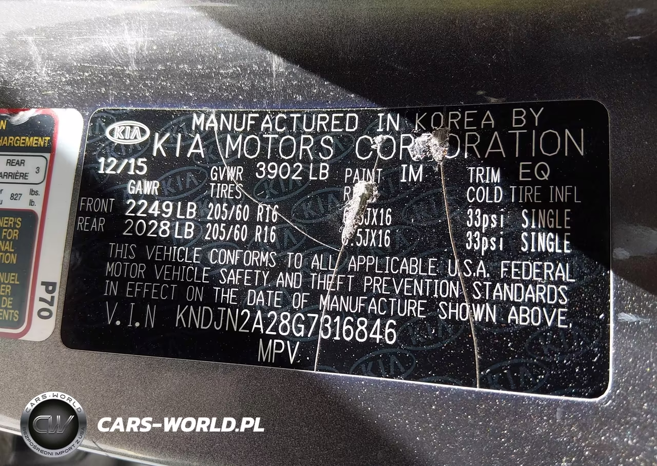 2016 Kia Soul VIN:KNDJN2A28G7316846 - 9
