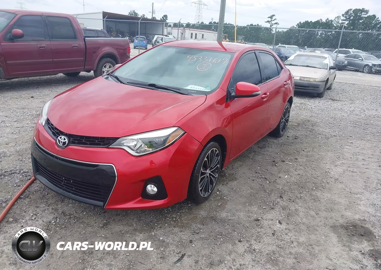 2014 Toyota Corolla S Plus VIN:2T1BURHEXEC053786 - 2