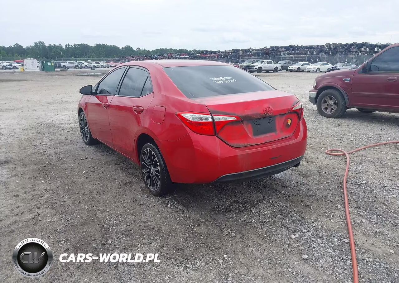 2014 Toyota Corolla S Plus VIN:2T1BURHEXEC053786 - 3