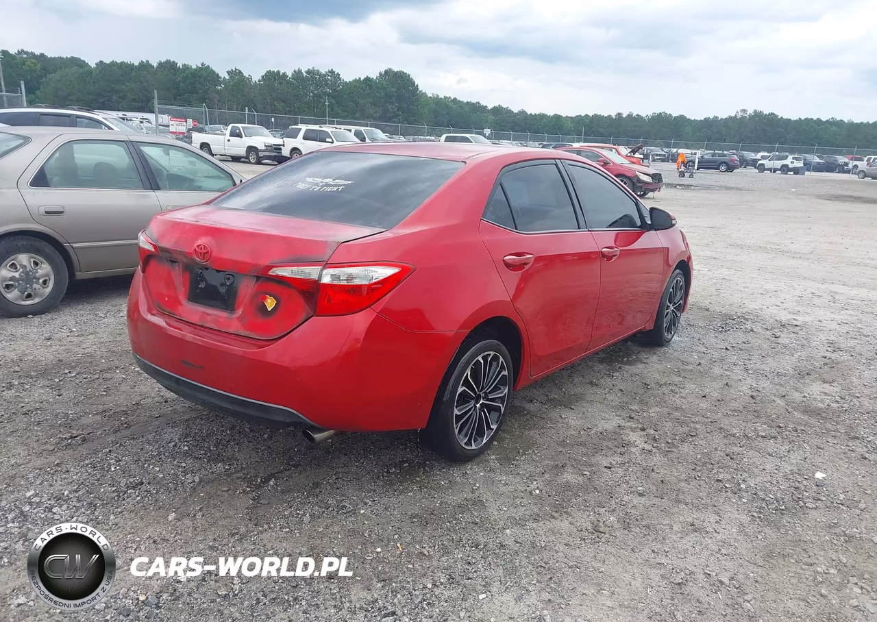 2014 Toyota Corolla S Plus VIN:2T1BURHEXEC053786 - 4
