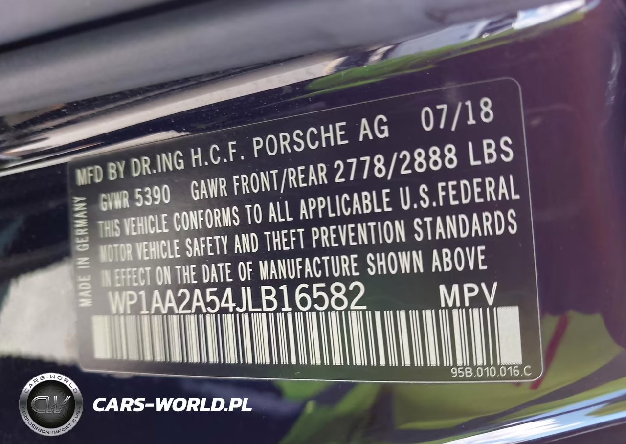 2018 Porsche Macan Sport Edition VIN:WP1AA2A54JLB16582 - 9